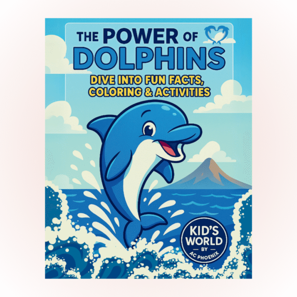 THE POWER OF DOLPHINS: Ocean Animals Coloring & Activity Book